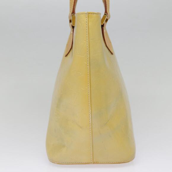 LOUIS VUITTON Monogram Vernis Houston Hand Bag Gris M91053 - Picture 3 of 16